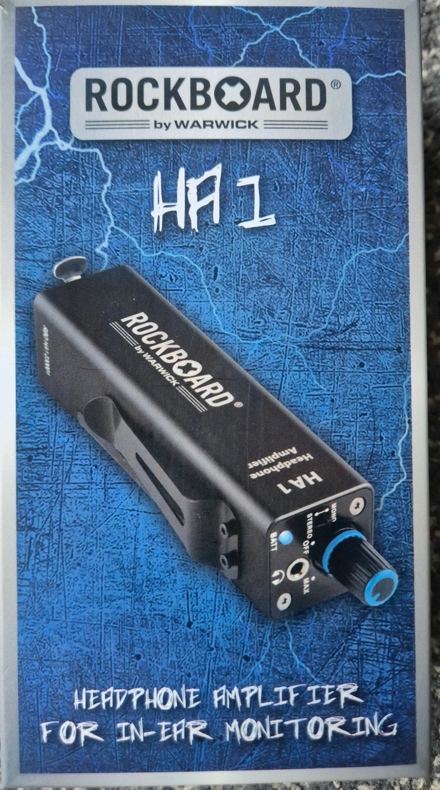 RockBoard HA 1 in ear Hoofdtelefoonversterker, Ophalen, Zo goed als nieuw
