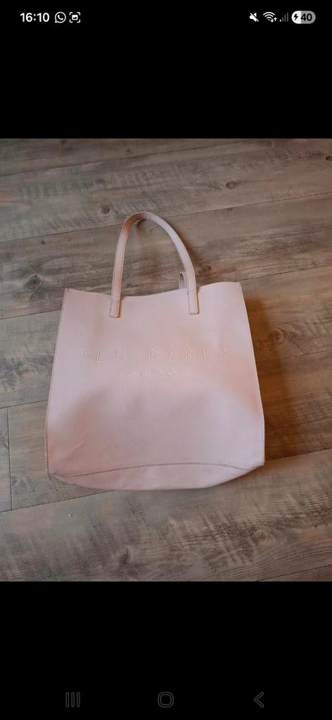 Roze Ted Baker tas, Ophalen of Verzenden, Gebruikt, Roze, Handtas