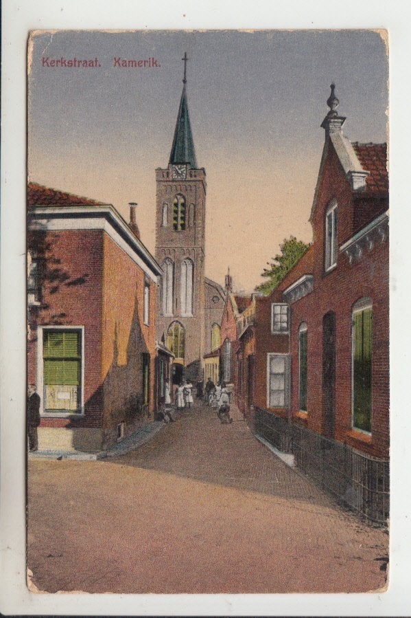 Kamerik, Kerkstraat, Ophalen of Verzenden, 1920 tot 1940, Gelopen, Utrecht