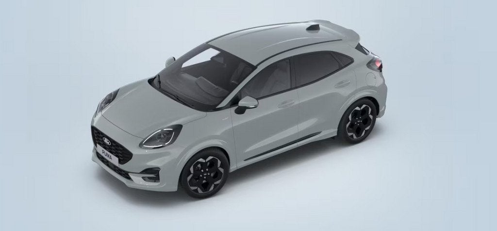 Ford Puma 1.0 EcoBoost Hybrid ST-Line X | ActieKorting €65, Auto's, Ford, 12 maanden, 125 pk, Puma, Leder en Stof
