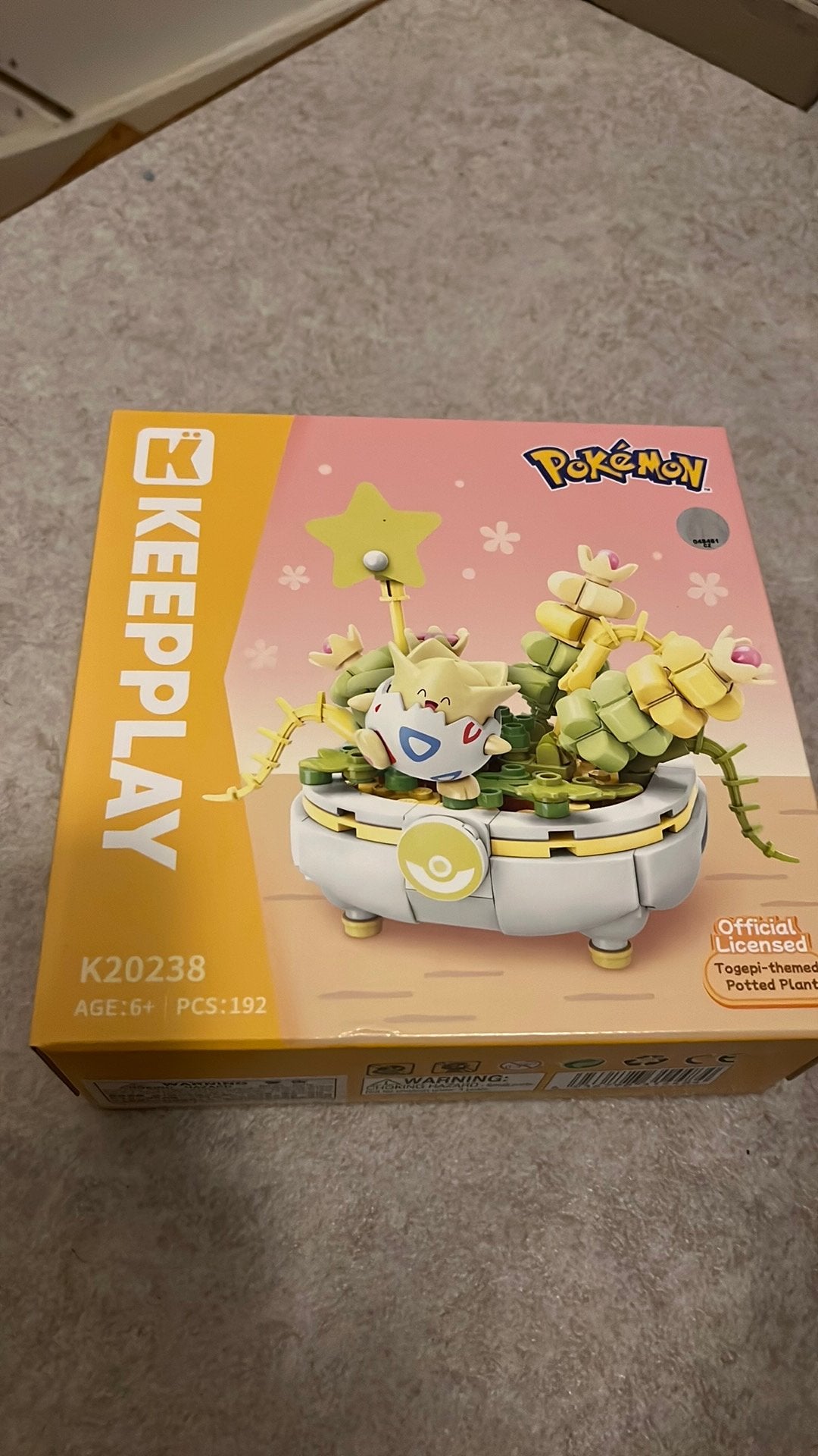 Pokémon Keepplay Potter-Plant Series Togepi K20238, Ophalen of Verzenden, Zo goed als nieuw