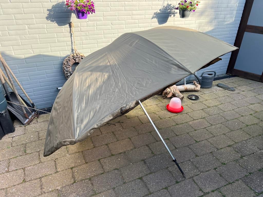 Visparaplu X2, Watersport en Boten, Hengelsport | Karpervissen, Ophalen, Zo goed als nieuw, Overige typen