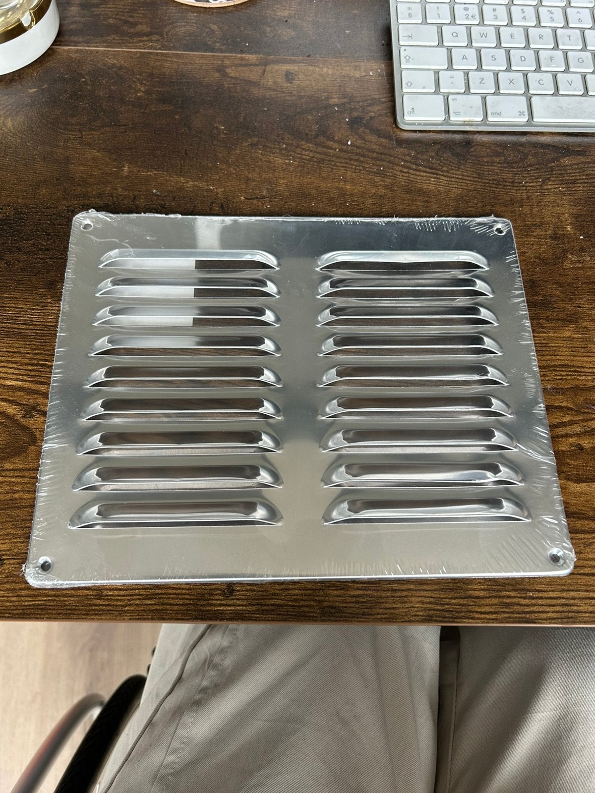 Aluminium schoepenrooster / ventilatierooster, Ophalen of Verzenden, Nieuw