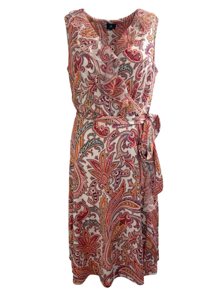 K-Design jurk M, Maat 38/40 (M), Ophalen of Verzenden, Zo goed als nieuw, Onder de knie