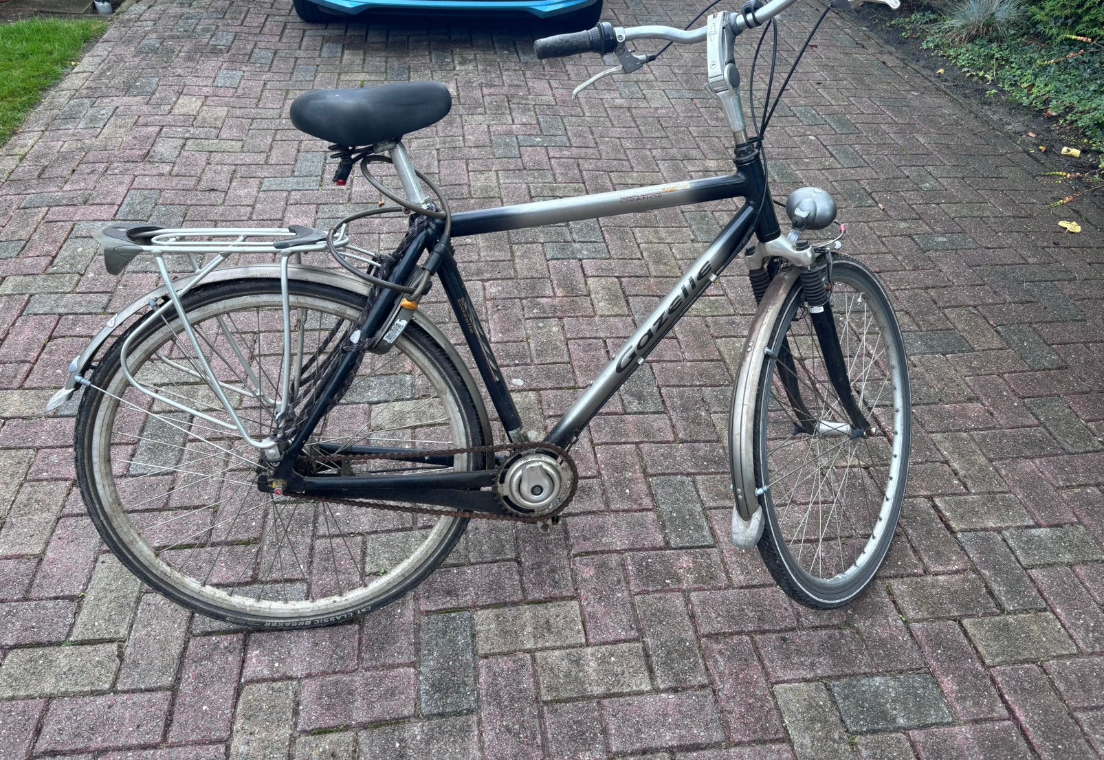 Gazelle fiets / herenfiets - gebruikt -, Ophalen, Gebruikt, Versnellingen, 61 tot 65 cm