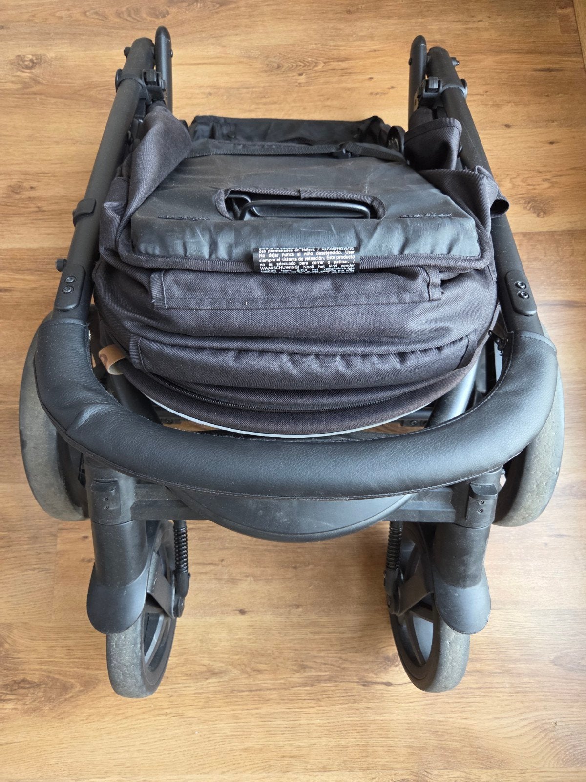 Lionelo kinderwagen/buggy - Zwart, verstelbaar, Ophalen of Verzenden, Gebruikt, Overige merken, Verstelbare rugleuning