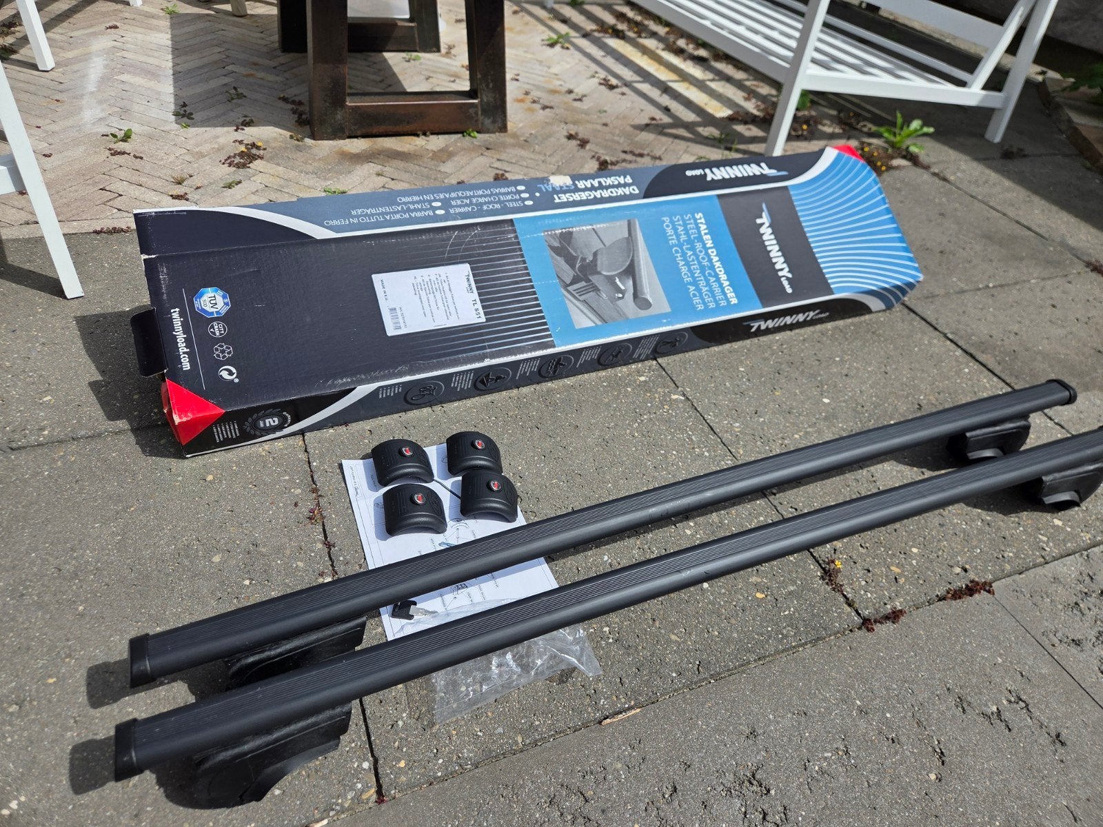 Dakdragers Twinny Load Staal S51 - o.a. VW Tiguan 2024-nu, Auto diversen, Dakdragers, Ophalen of Verzenden, Zo goed als nieuw