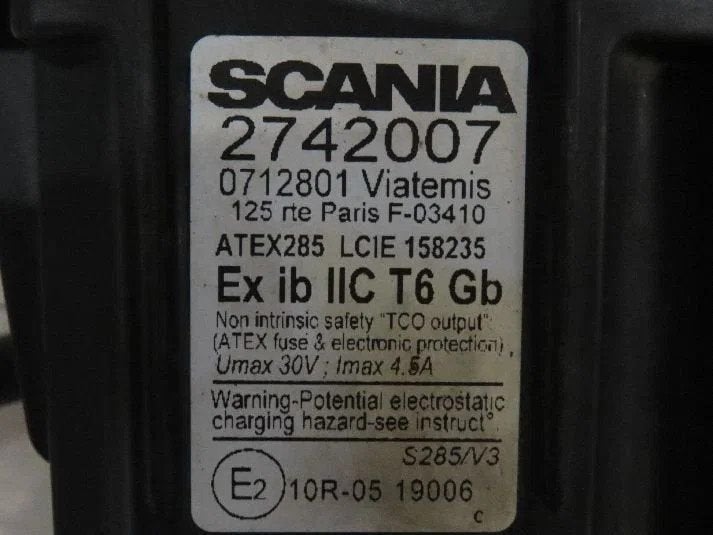 Scania Electrical System Accu hoofdschakelaar Scania, Ophalen, Gebruikt, Scania, Dashboard en Schakelaars