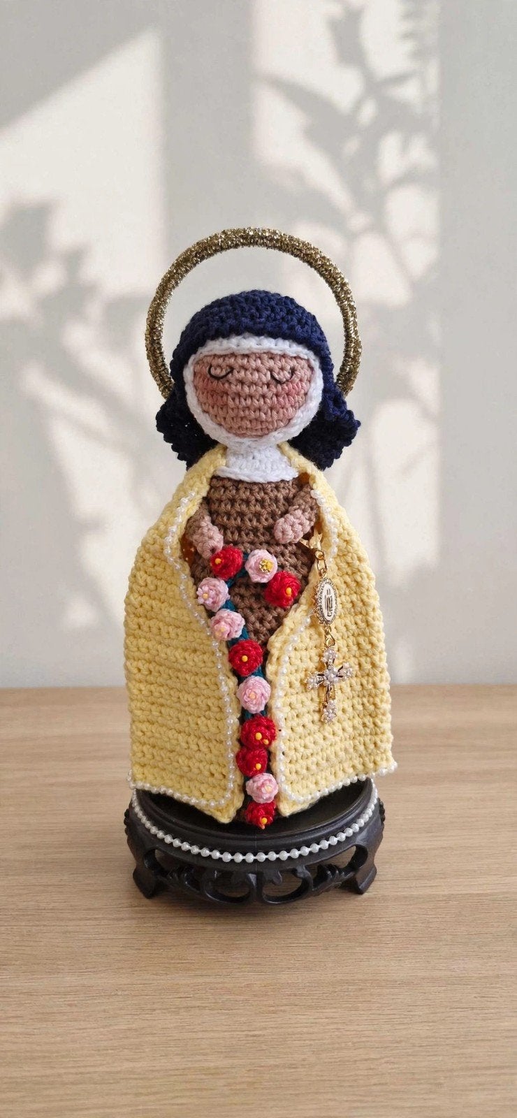 Maria, Heilige Theresia van Lisieux handgemaakt, Ophalen of Verzenden, Nieuw, Beeld(je)