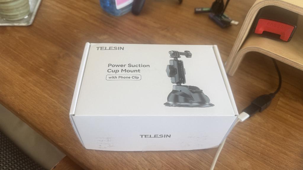 Telesin Power suction Cup Mount, Audio, Tv en Foto, Actiecamera's, Ophalen of Verzenden, Nieuw, Overige merken