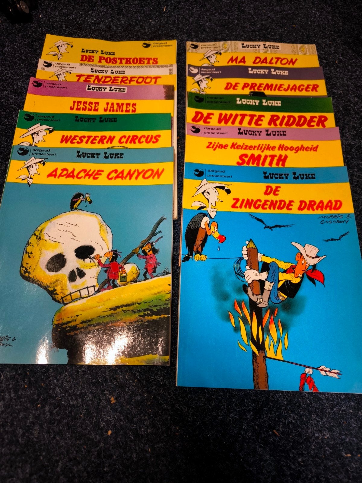 Lucky Luke, Europa, Ophalen of Verzenden, Zo goed als nieuw, Meerdere comics
