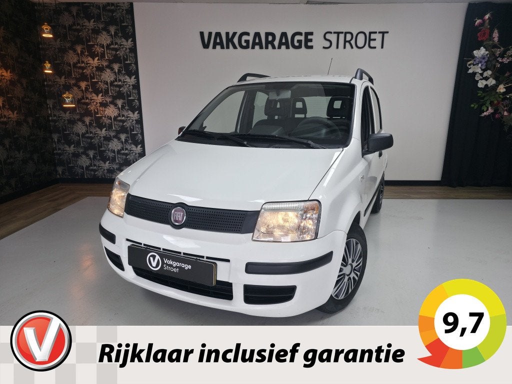 Fiat Panda 1.1 | nw distributie en uitlaat | beurt | trekh |, Voorwielaandrijving, Stof, Zwart, 4 stoelen