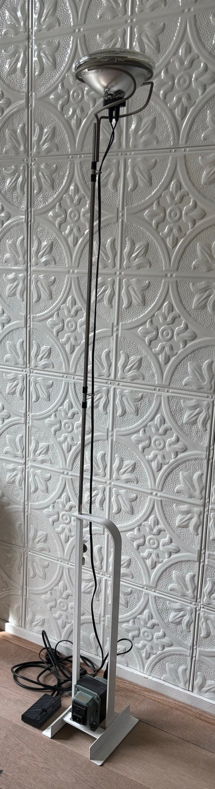 Flos Toio design vloerlamp gebroeders Castiglioni, Ophalen, Gebruikt, E27 (groot), Metaal