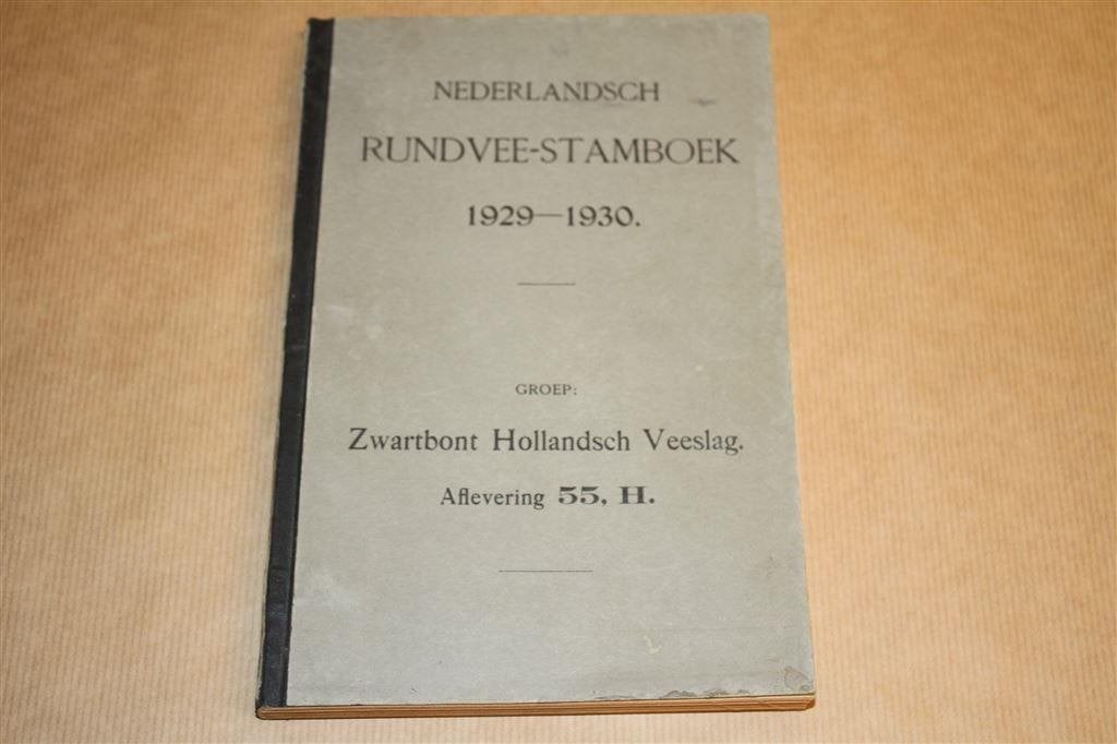 Nederlandsch Rundvee-Stamboek 1929-1930 !!, Boeken, Ophalen of Verzenden, Gelezen