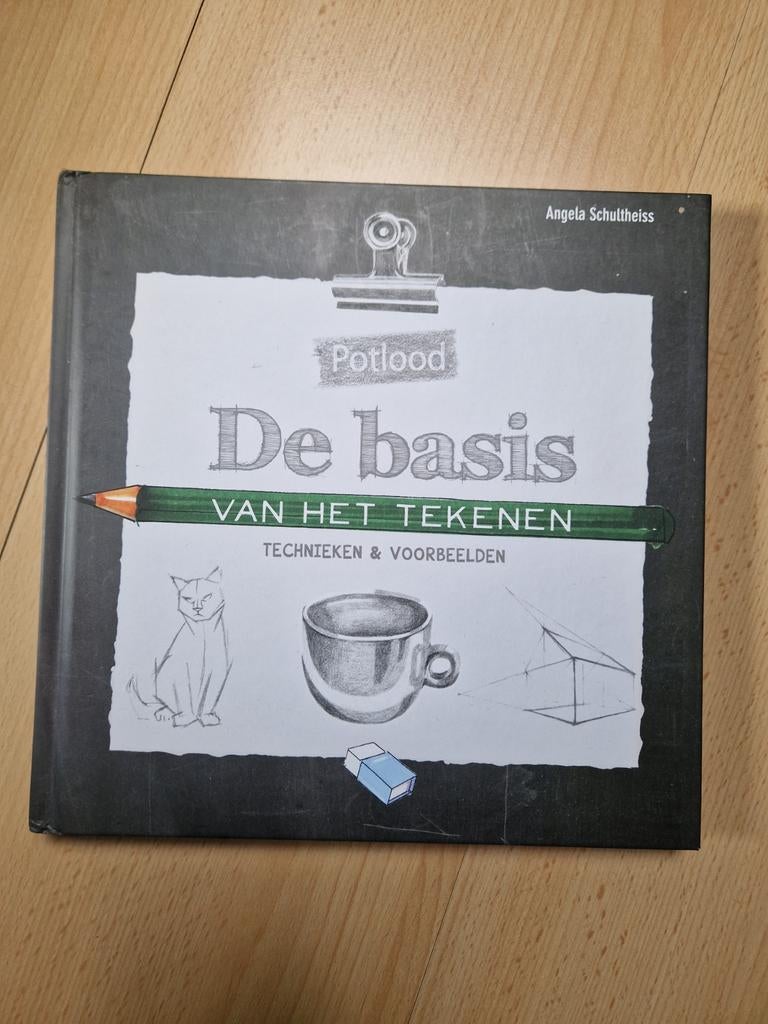 Potlood De basis van het tekenen boek, Hobby en Vrije tijd, Tekenen, Zo goed als nieuw, Papier, Schets- of Tekenboek, Ophalen of Verzenden