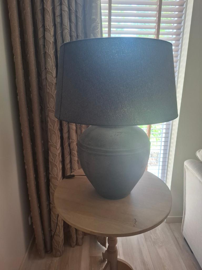 Kruiklamp, Ophalen of Verzenden, Zwart, Rond, 50 cm of meer