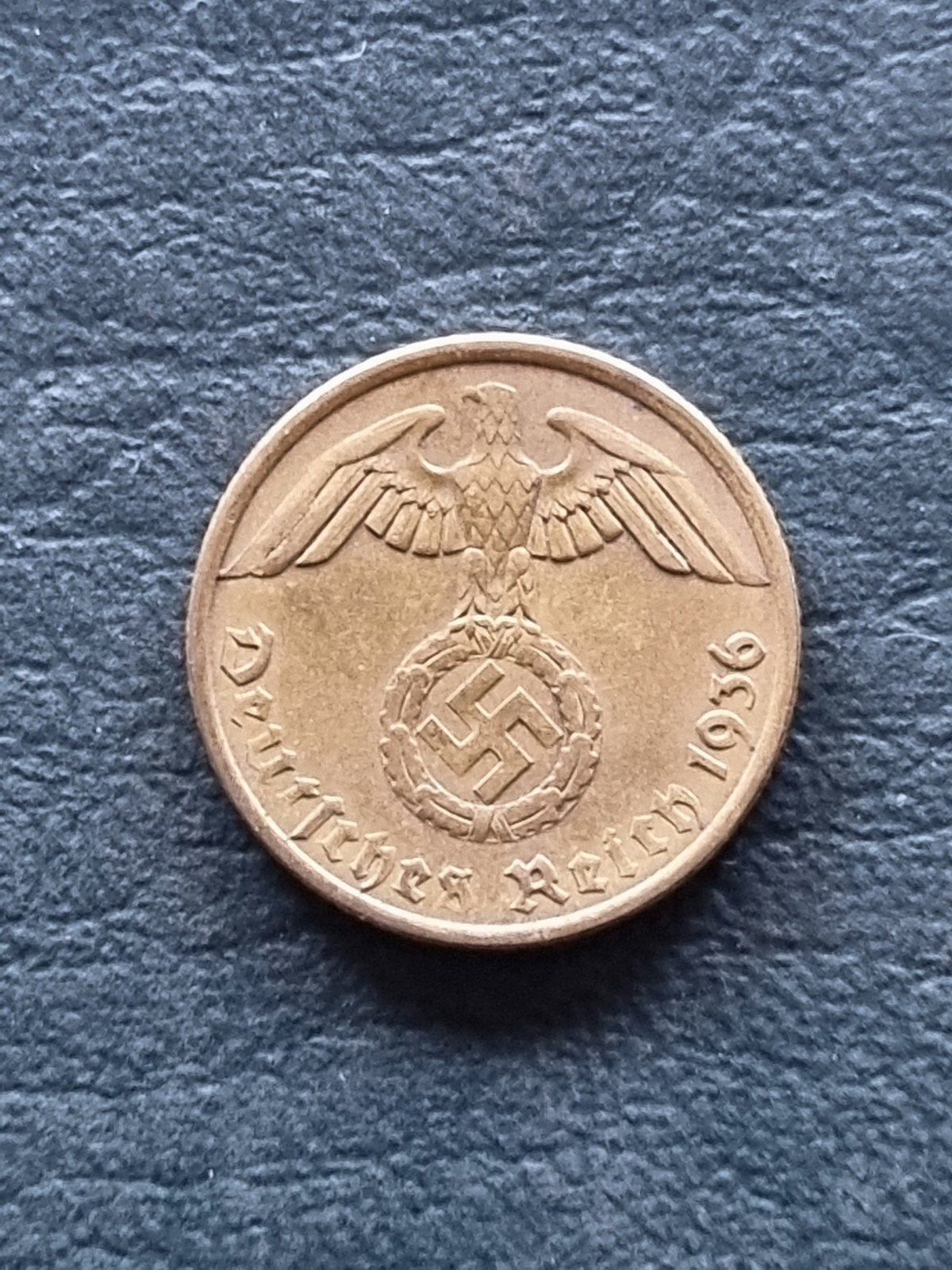 Duitsland 10 reichspfennig 1936 A met hakenkruis, Ophalen of Verzenden, Duitsland