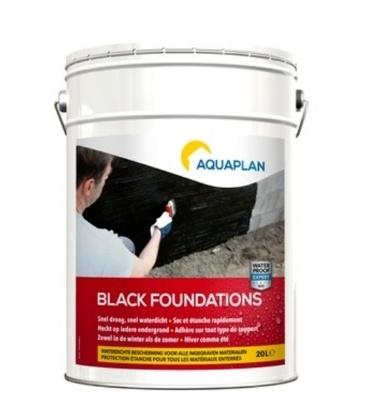 Aquaplan black foundations, Ophalen, Gebruikt, Zwart, Verf