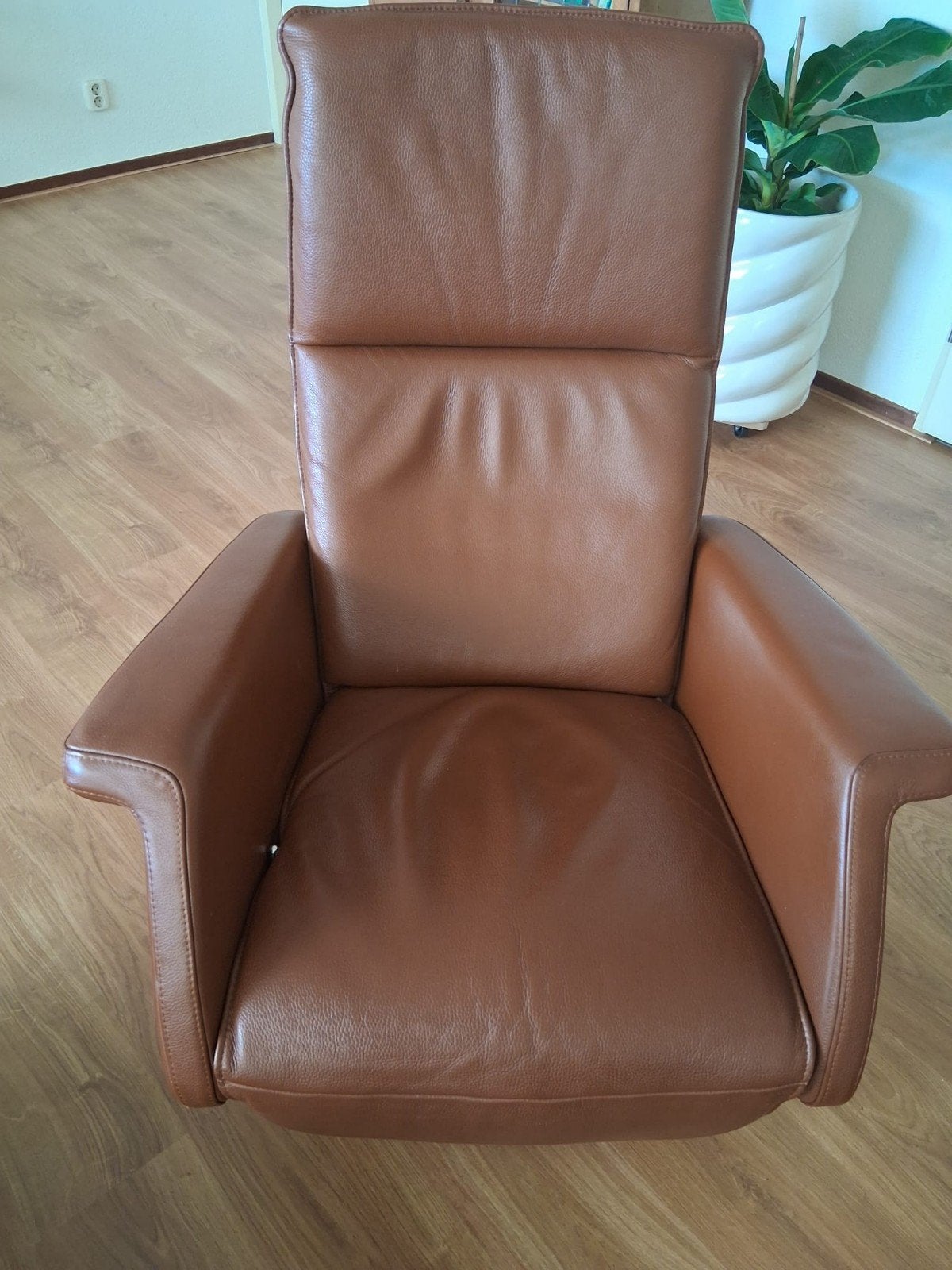 Relax stoel, Ophalen, Gebruikt, Leer, 75 tot 100 cm