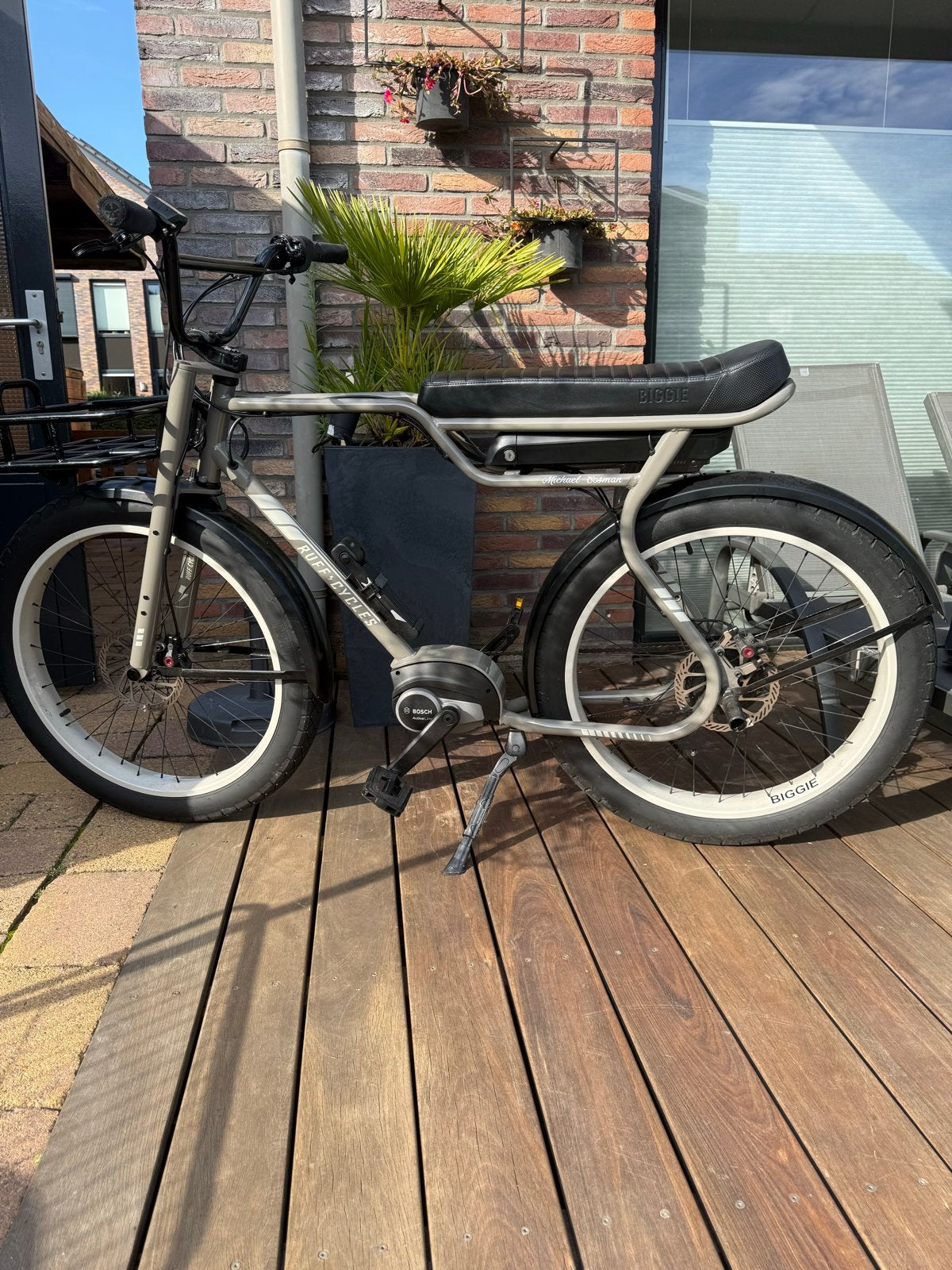 Ruff Cycles BIGGIE E-Bike - Zo goed als nieuw, Zo goed als nieuw, 51 tot 55 cm, 50 km per accu of meer, Ophalen