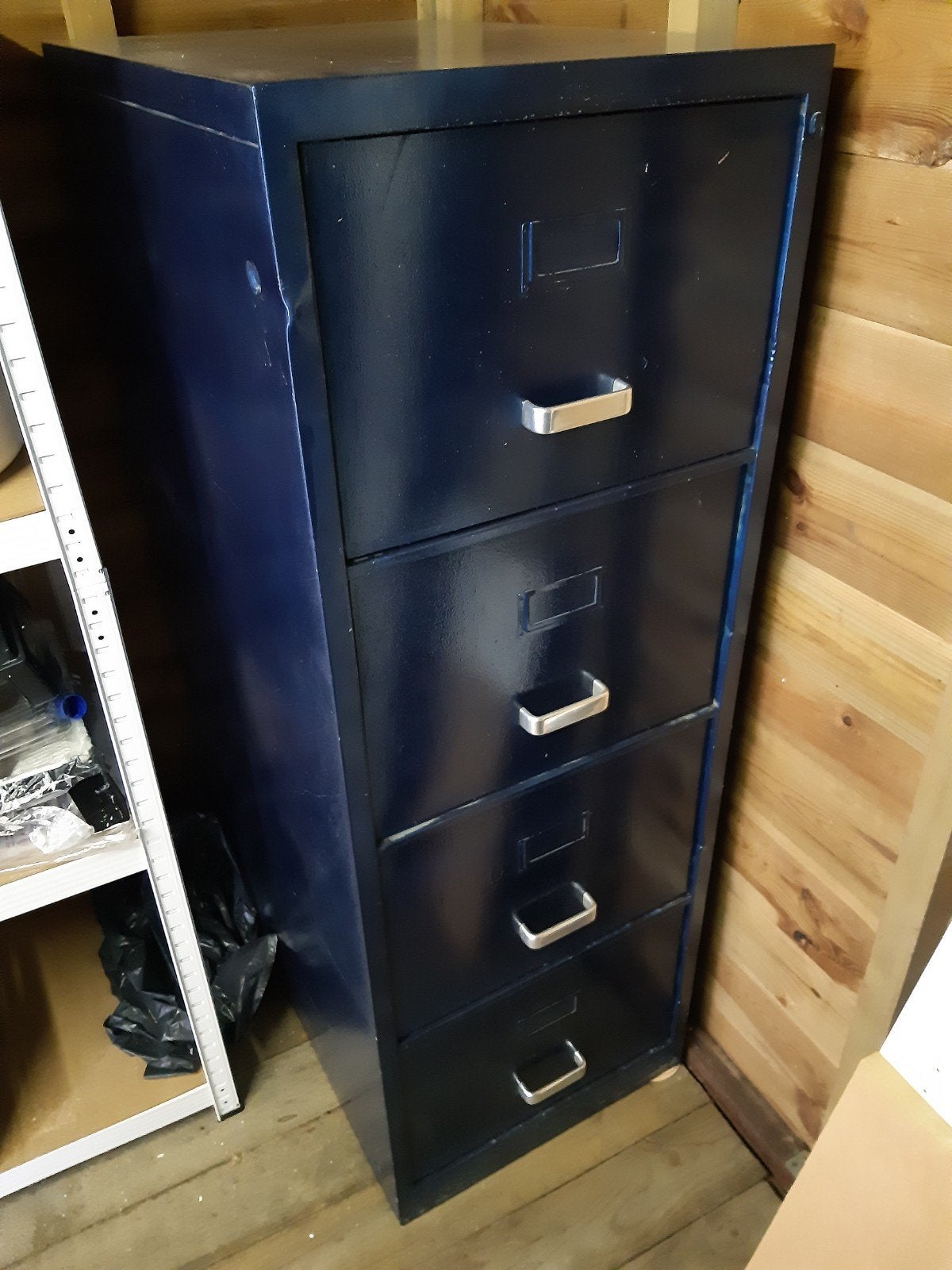 RETRO METALEN LADE KAST, Huis en Inrichting, Kasten | Roldeurkasten en Archiefkasten, Ophalen of Verzenden, 25 tot 50 cm, Minder dan 50 cm