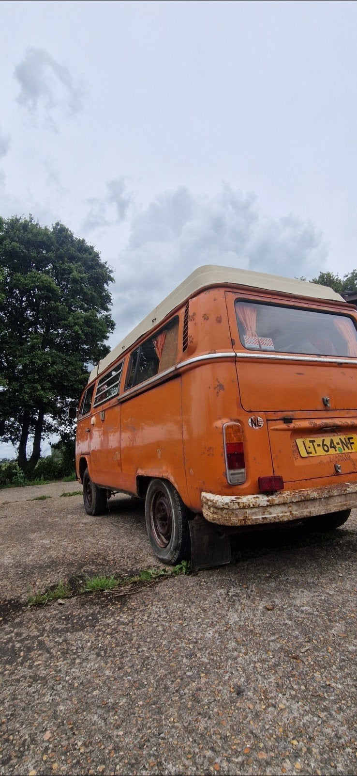 Volkswagen T2b Westfalia Camper  barnfind  T2 schuurvonst, Volkswagen, Handgeschakeld, Particulier, Te koop