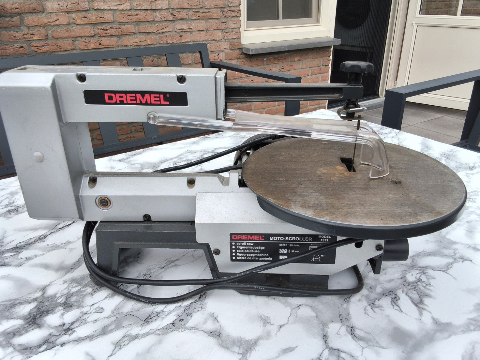 figuurzaagmachine, Ophalen, Gebruikt, Dremel, Figuurzaag