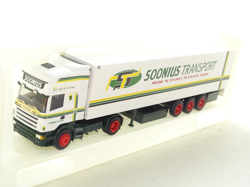 1/87 Awm Scania Soonius transport, Ophalen of Verzenden, Nieuw, Bus of Vrachtwagen, AWM
