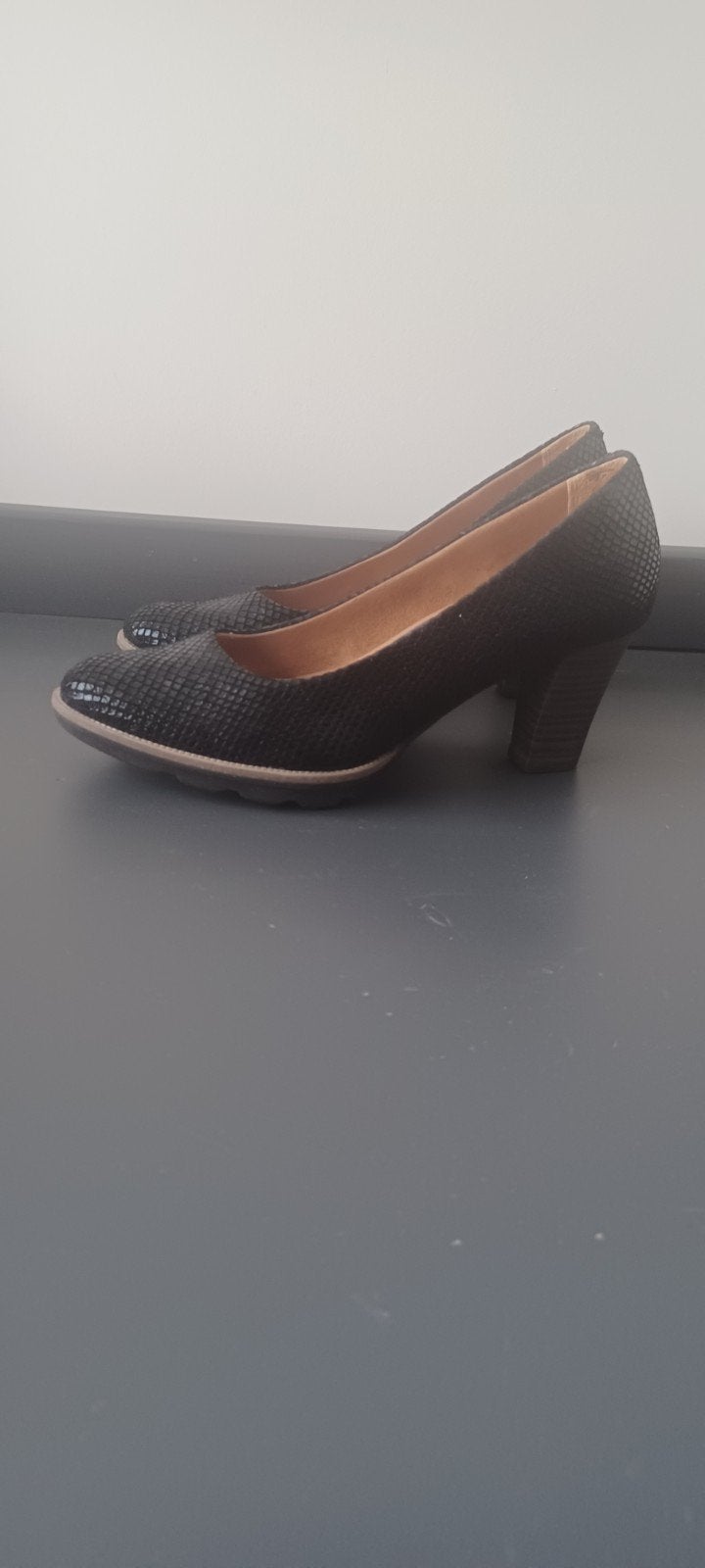 Tamaris pumps met hak - Zwart, maat 37, Kleding | Dames, Schoenen, Tamaris, Zwart, Nieuw, Ophalen of Verzenden