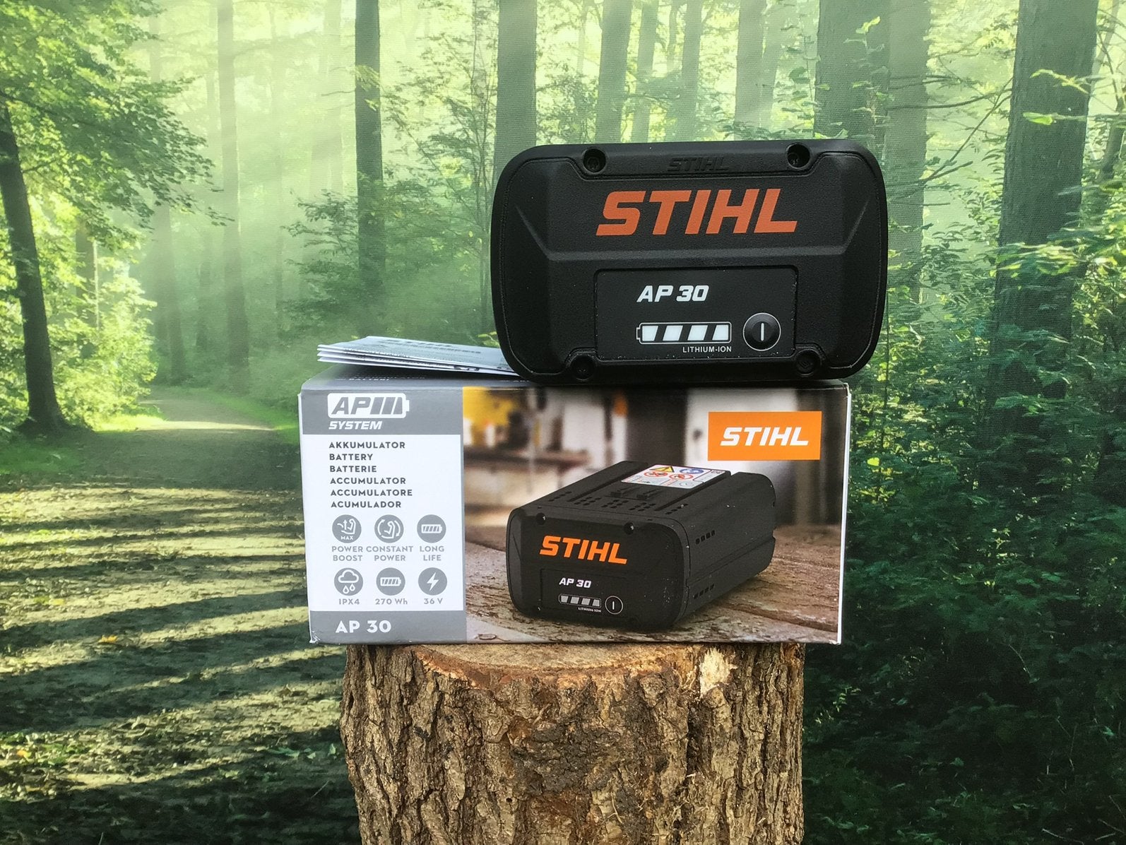 Accu Stihl AP 30 NIEUW, Tuin en Terras, Hand-tuingereedschap, Ophalen, Nieuw, Overige soorten