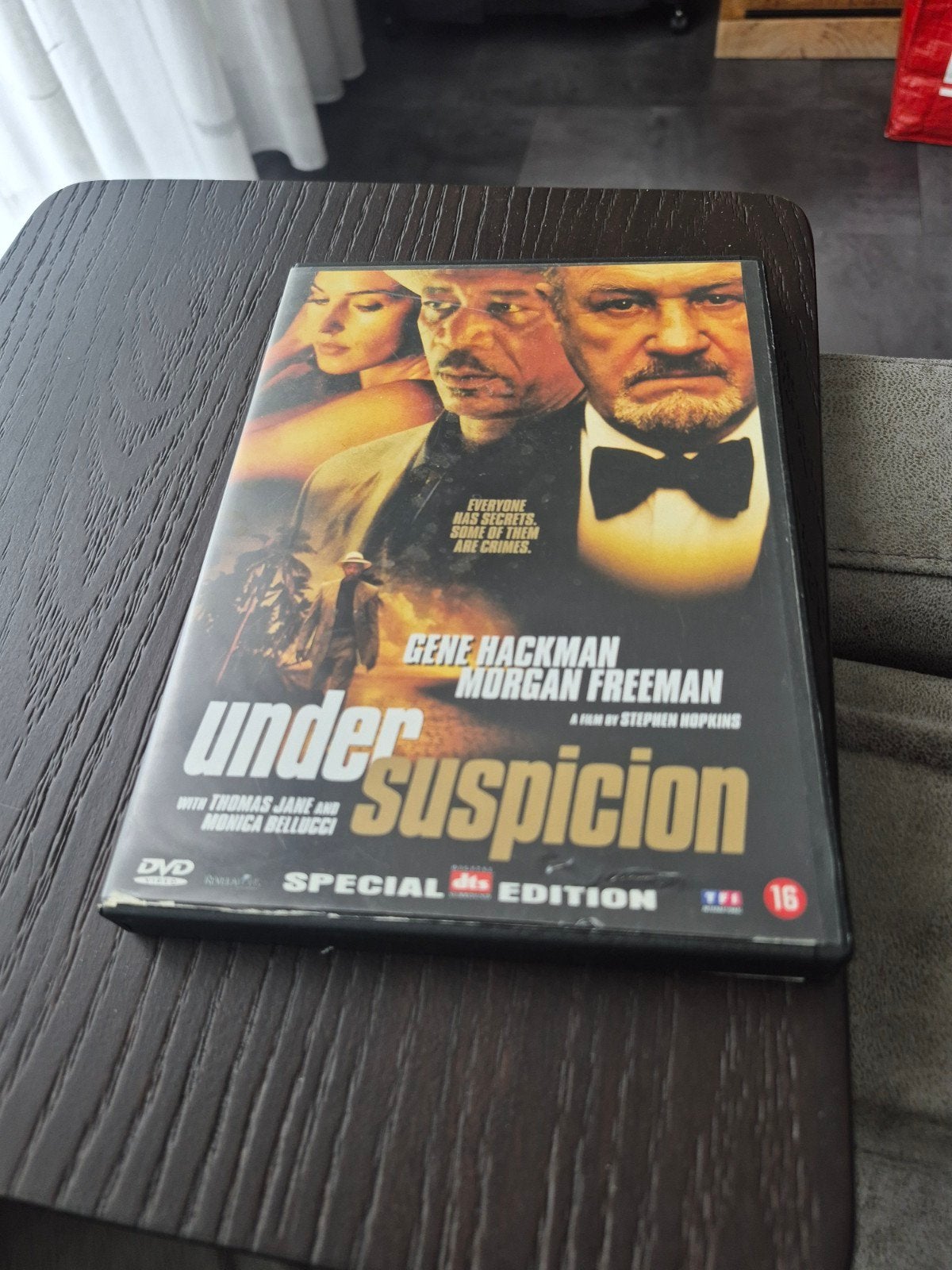 Under Suspicion Special Edition DVD Gene Hackman, Psychologische thriller, Vanaf 16 jaar, Nederlands, Inclusief doosje