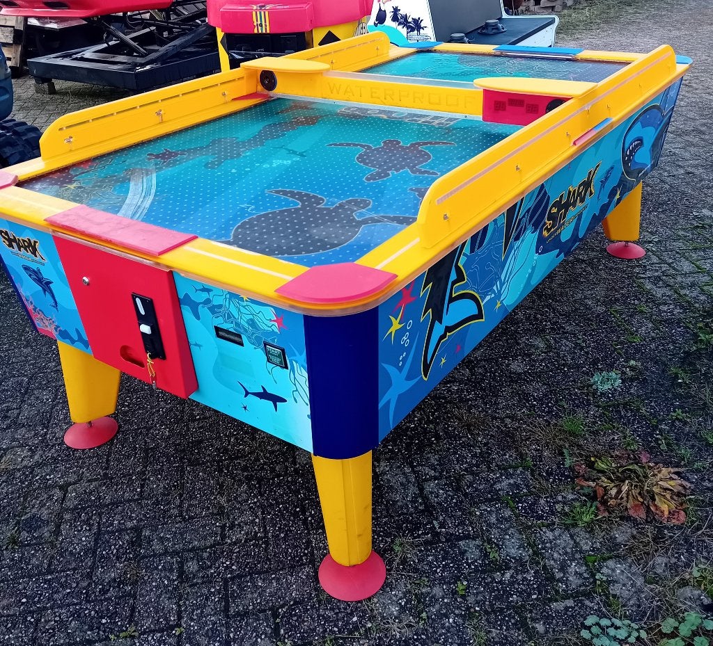 Airhockey 8ft SHARK, Ophalen, Gebruikt