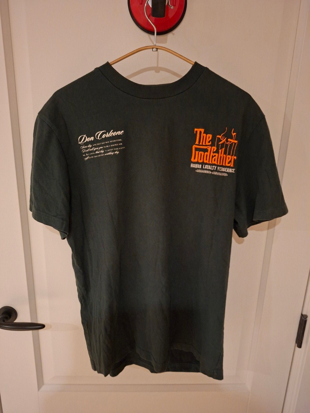 The Godfather T-shirt - Don Corleone - Maat S, Verzenden, Zwart, Zo goed als nieuw, The Godfather Shoe Palace