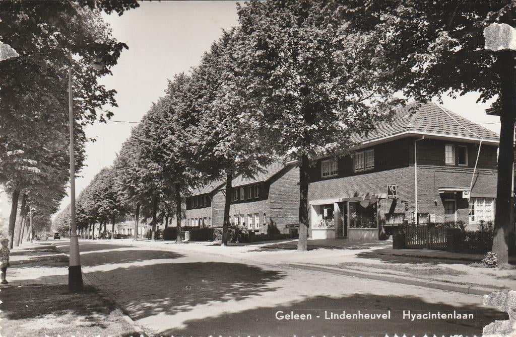 Geleen-Lindenheuvel, Verzamelen, Ansichtkaarten | Nederland, Ophalen of Verzenden, 1940 tot 1960, Gelopen, Limburg