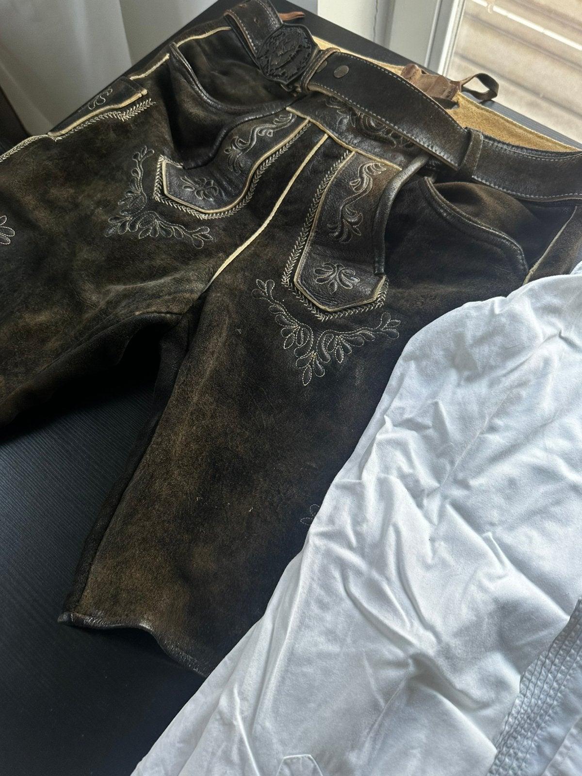 Origineel Baierse Lederhosen kompleet voor Oktoberfest, Ophalen, Heren
