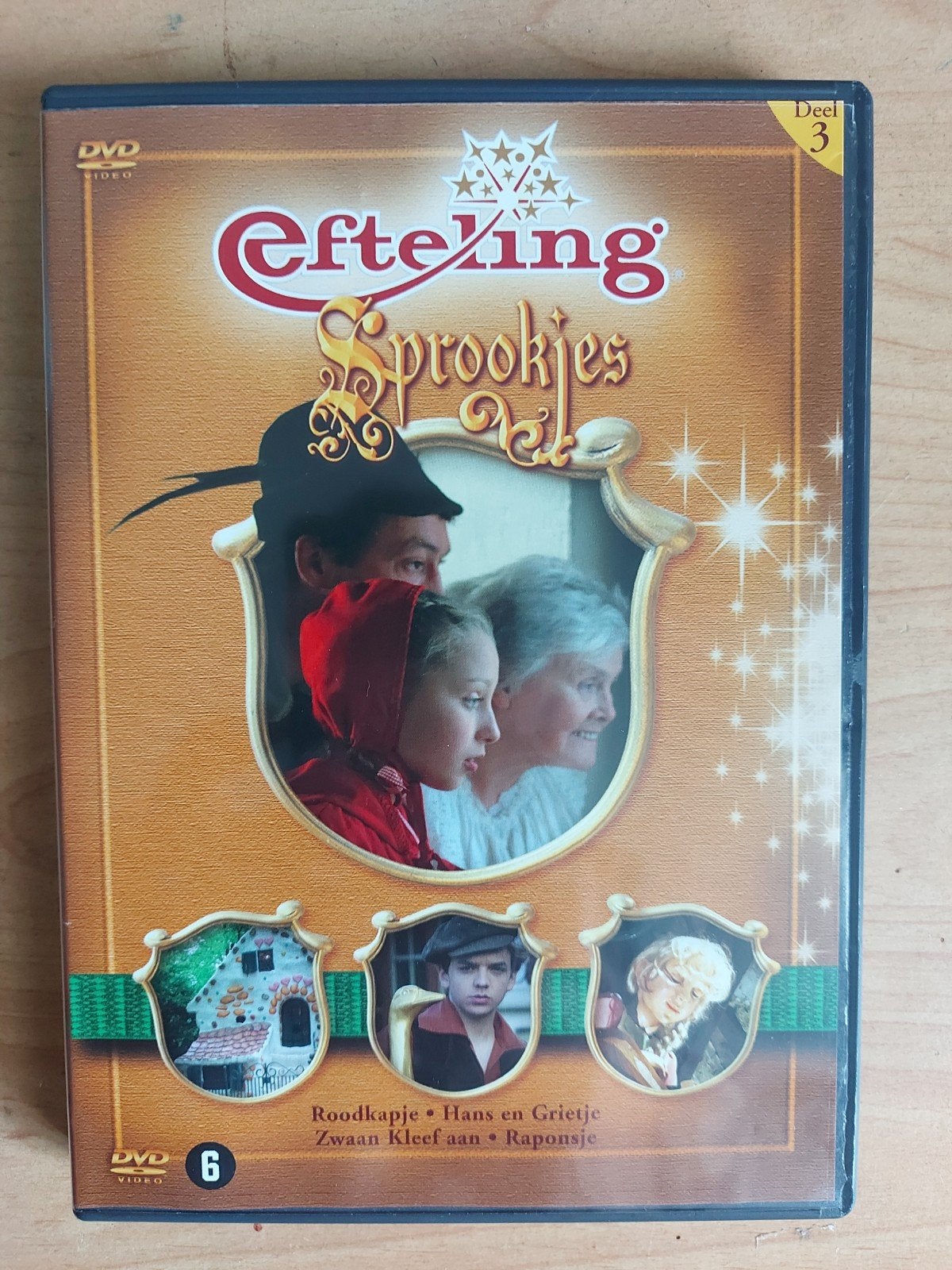 Efteling Sprookjes - Deel 3, Cd's en Dvd's, Dvd's | Kinderen en Jeugd, Alle leeftijden, Ophalen of Verzenden, Zo goed als nieuw