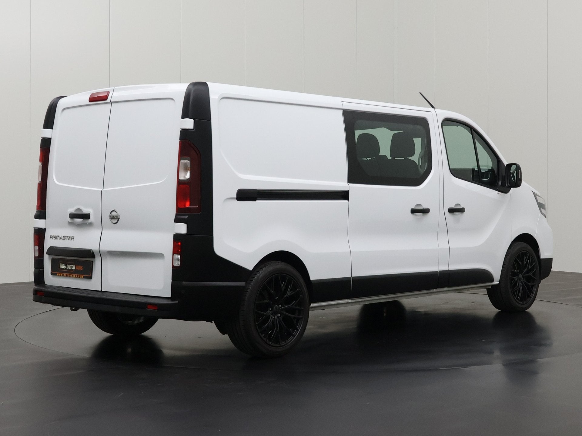 Nissan Primastar 2.0DCI 130PK Lang Dubbele Cabine | 2xSchuif, Dealer onderhouden, Stof, Gebruikt, 6 stoelen