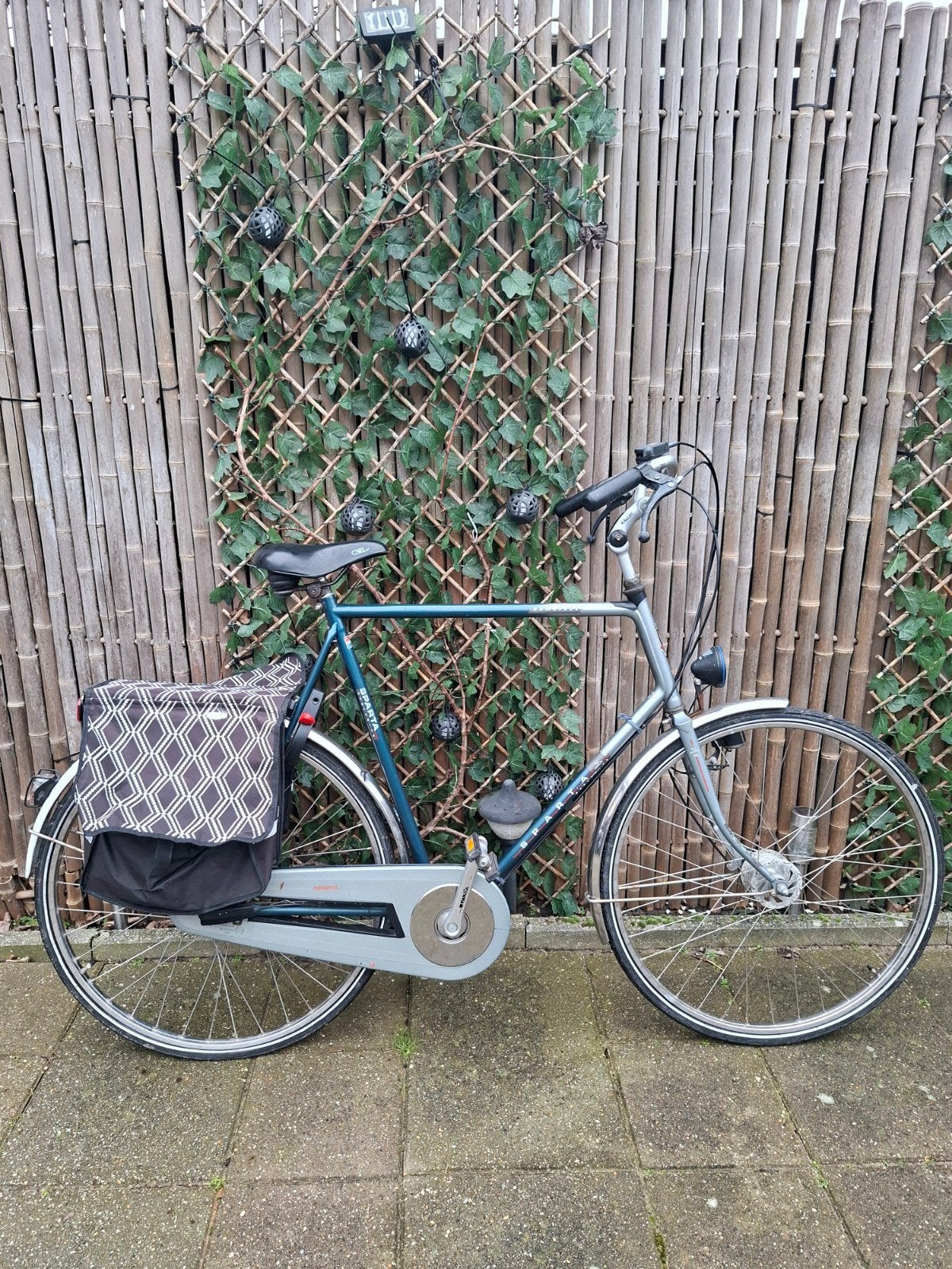 Sparta somerset heren fiets Hoog frame 66 cm & slot, Fietsen en Brommers, Fietsen | Heren | Herenfietsen, 65 cm of meer, Ophalen