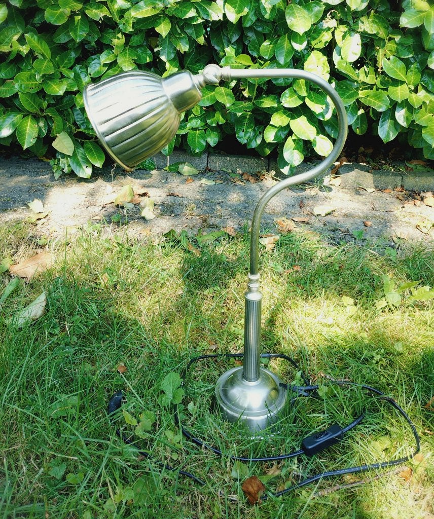 Lamp verstelbaar bureau industrieel, Met schakelaar, 54 cm, Ophalen of Verzenden, Zo goed als nieuw