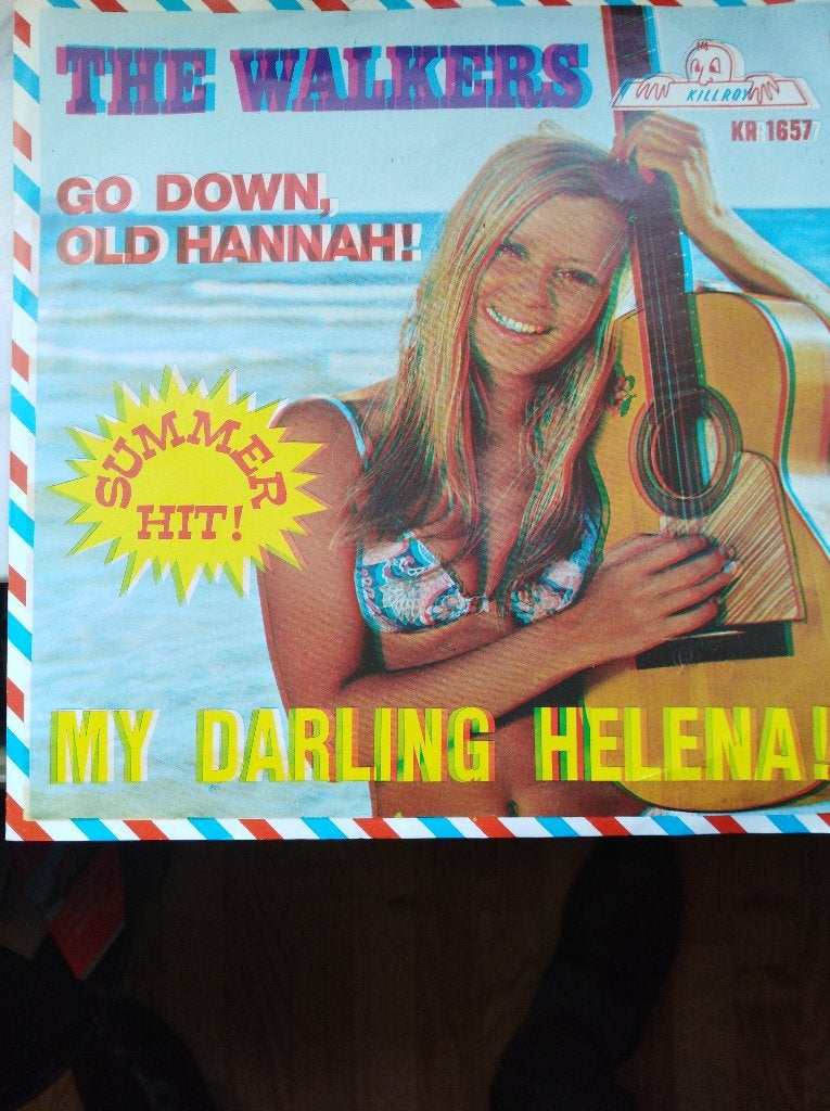 THE WALKERS: "My darling Helena!" - Nederpoptopper!, Ophalen of Verzenden, Zo goed als nieuw, 7 inch, Pop