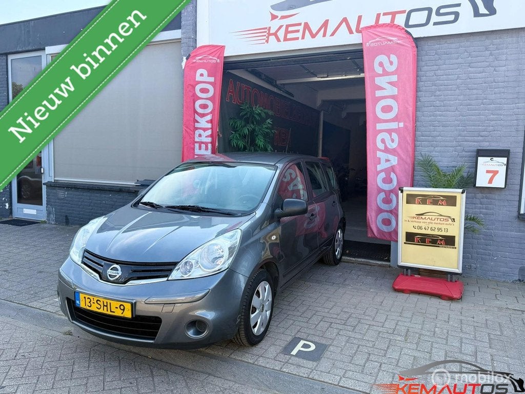 Nissan Note 1.4 Visia✅NAP✅✅, Auto's, Nissan, Voorwielaandrijving, Euro 5, Gebruikt, 4 cilinders