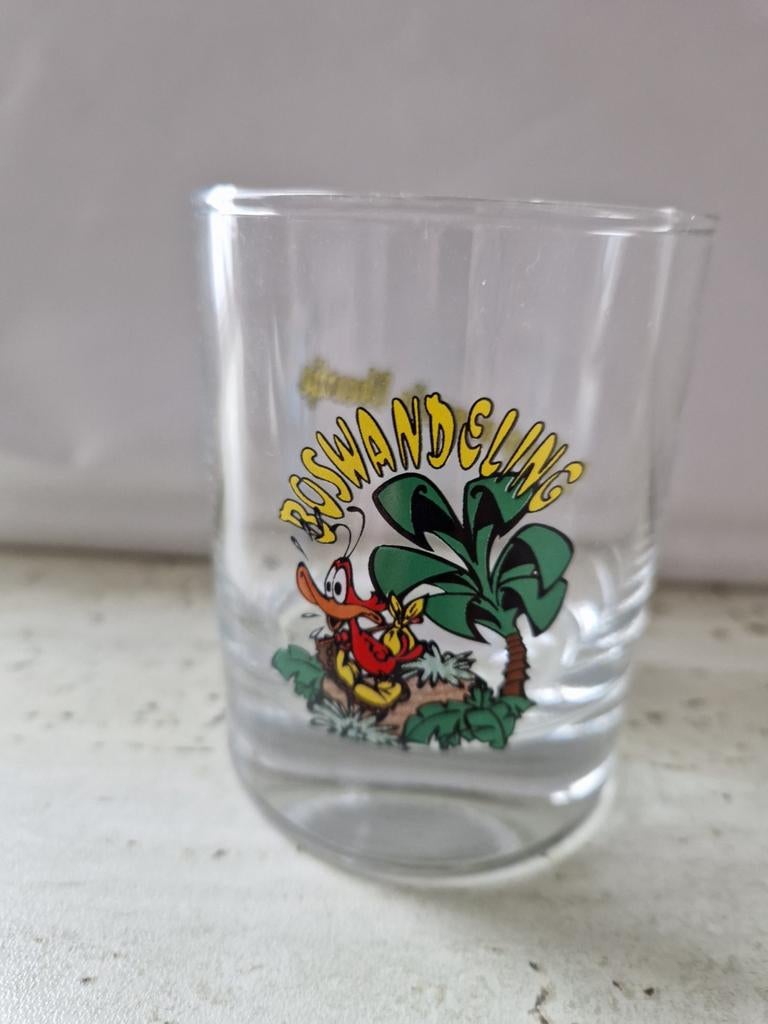 Boswandeling glas, Verzamelen, Glas en Borrelglaasjes, Ophalen of Verzenden, Zo goed als nieuw, Overige typen