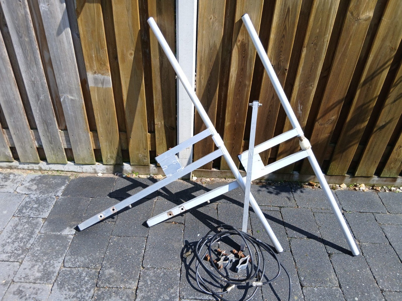 Compleet 2 breedband antennes en koppelbalk, Telecommunicatie, Ophalen, Antenne
