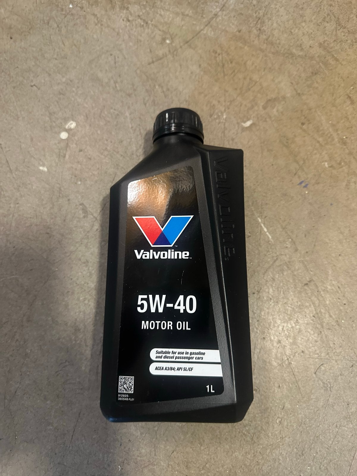 Nieuwe Valvoline 5W-40 Motorolie - 1 Liter, Ophalen, Nieuw