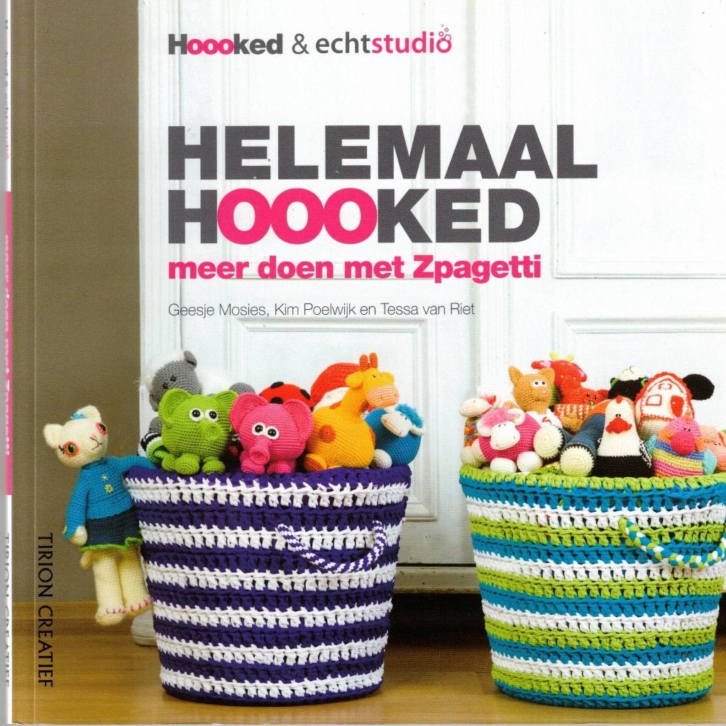 Helemaal hoooked. Meer doen met Zpagetti, Ophalen of Verzenden, Zo goed als nieuw, Borduren en Naaien, Geesje Moseis e.a.