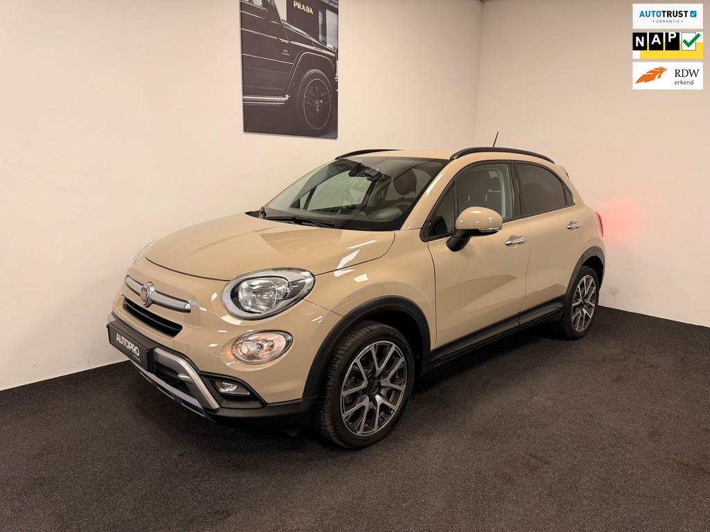 Fiat 500 X Cross 1.4 Turbo MultiAir CrossPlus, Auto's, Fiat, Voorwielaandrijving, Gebruikt, 4 cilinders, Bruin