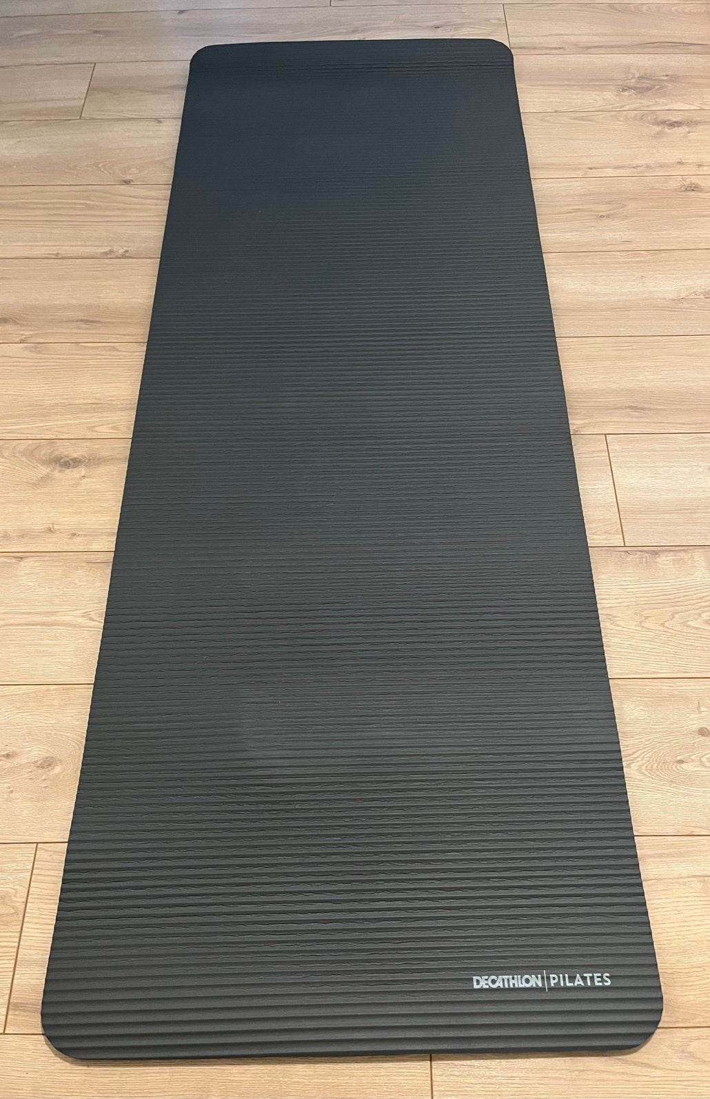 Piltes mat grijs van Decathlon i.z.g.s., Ophalen of Verzenden, Zo goed als nieuw, Yogamat