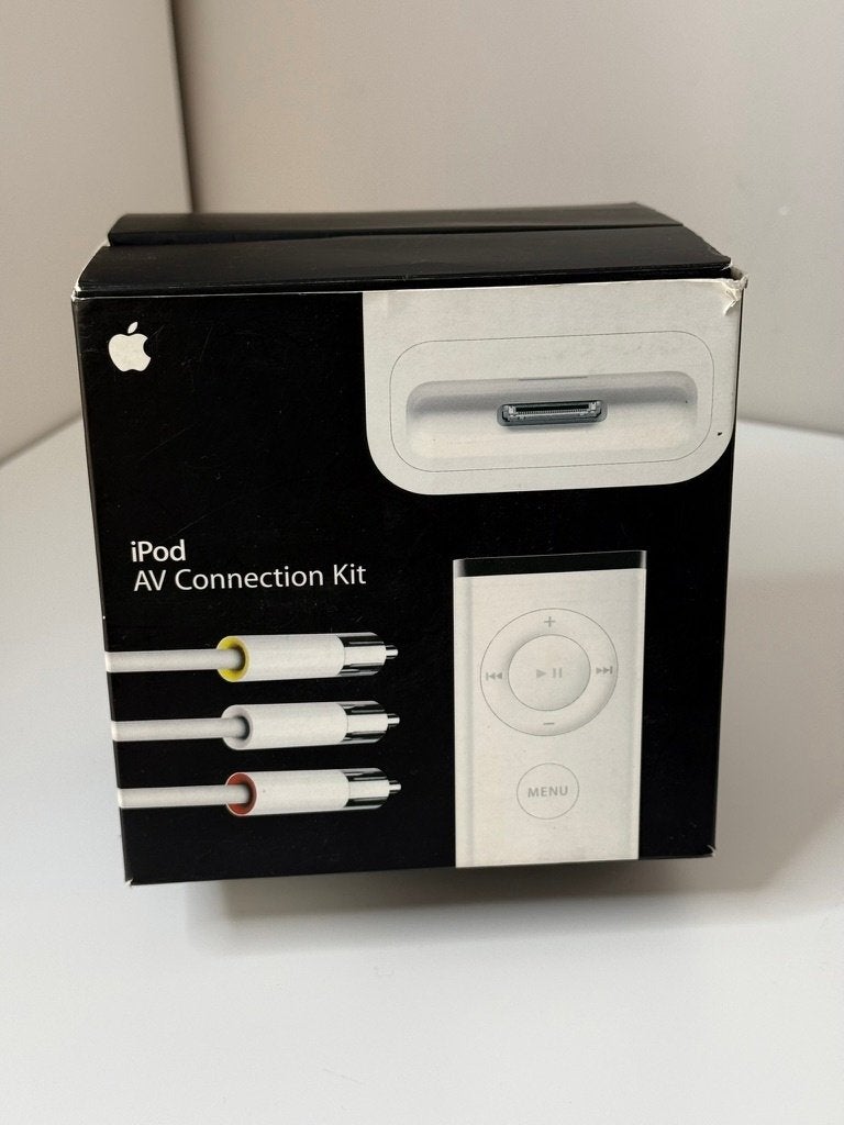 Apple iPod AV Connection Kit, Ophalen of Verzenden, Gebruikt, Dock of Kabel, Classic of Photo