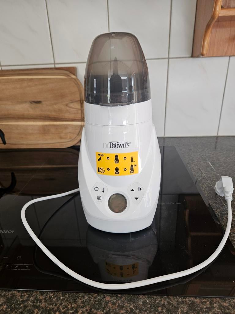 Dr Brown's flessenwarmer en sterilisator, Kinderen en Baby's, Babyvoeding en Toebehoren, Ophalen of Verzenden, Zo goed als nieuw