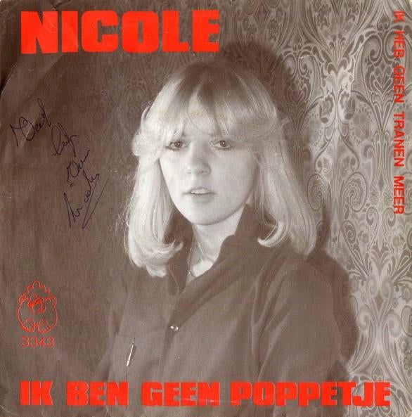 Vinylsingle nicole ( gnome ) gezocht, Cd's en Dvd's, Vinyl | Nederlandstalig, Ophalen of Verzenden, Zo goed als nieuw, Overige formaten